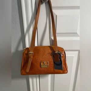 VALENTINA LEATHER SHOULDER BAG